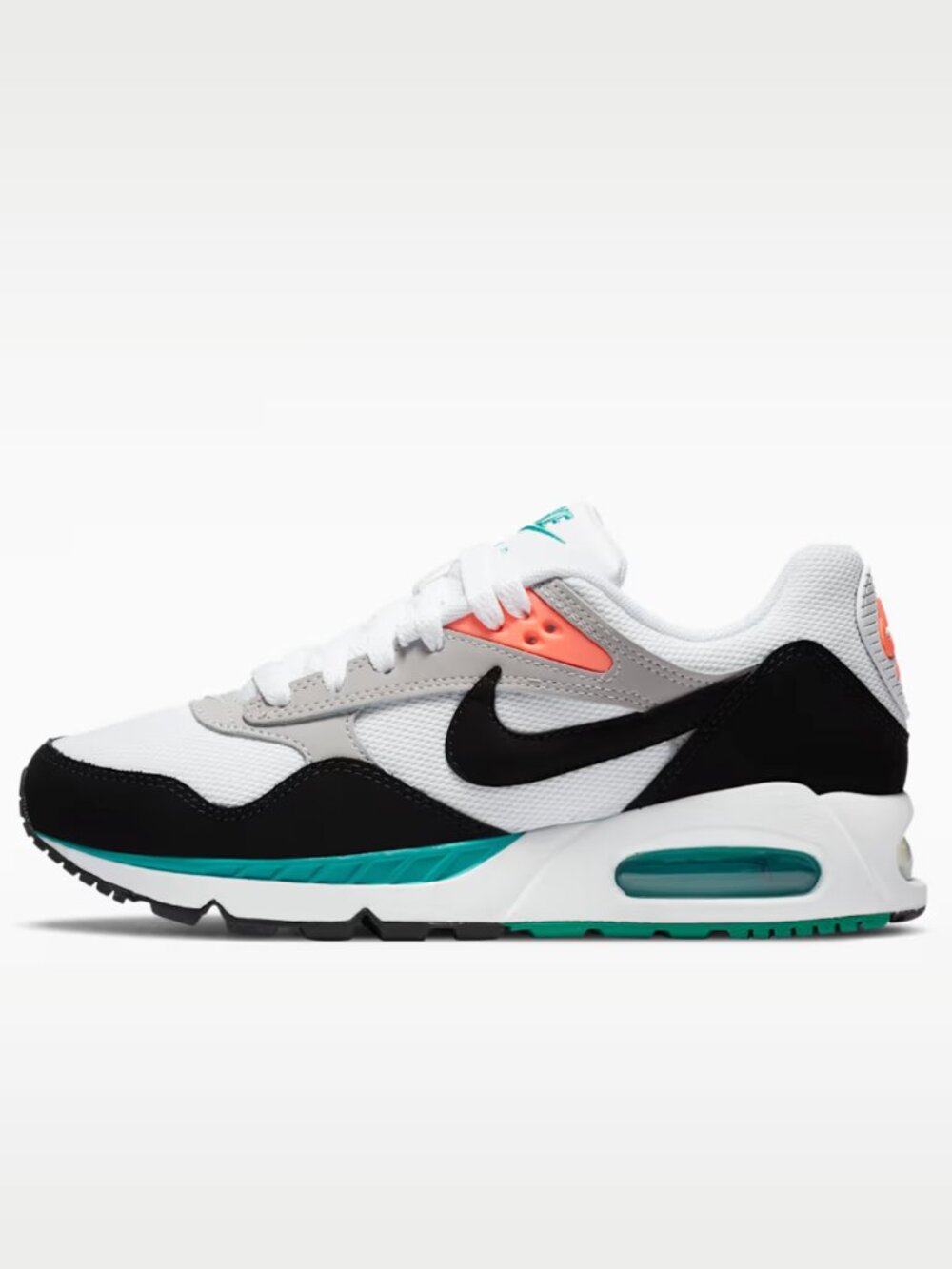 Nike Air Max Correlate Women's Shoes White/New Green/Bright Mango/Black  5.5